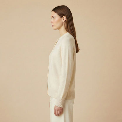 Pure Himalayan Cashmere Pokhara Cardigan For Women