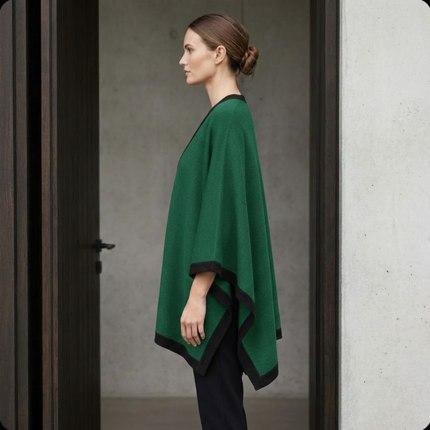 The Artisan Cape | 100% Pure Himalayan Cashmere