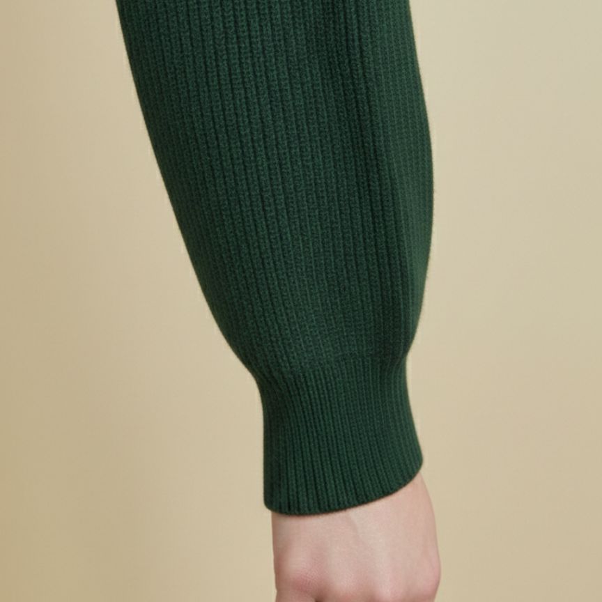 The Lhotse V-Neck Cardigan Chunky Knit Himalayan Cashmere For Women