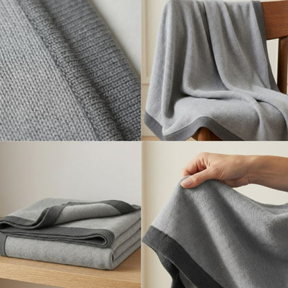 The Artisan Cape | 100% Undyed Pure Himalayan Cashmere