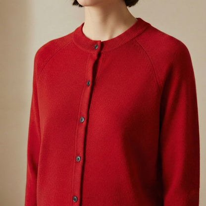 Pure Himalayan Cashmere Pokhara Cardigan For Women