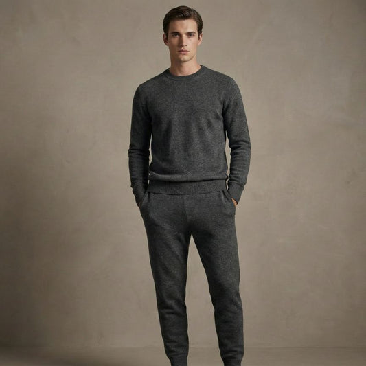 The Zenith Natural Jogger | 100% Undyed Pure Himalayan Cashmere