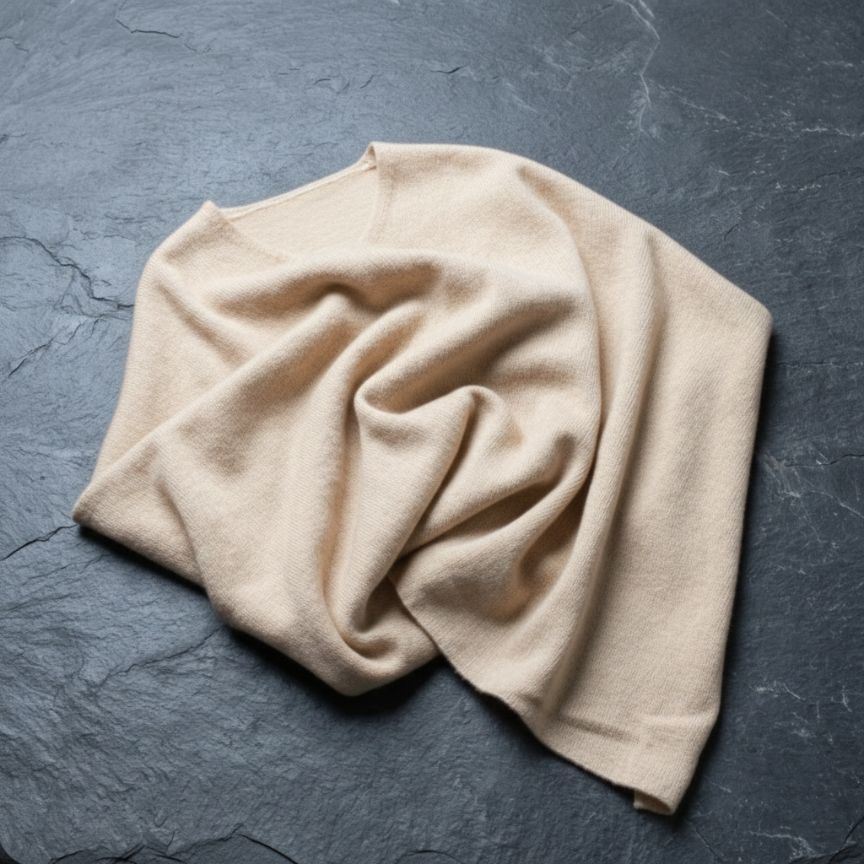 The V-Neck Poncho | 100% Pure Himalayan Cashmere