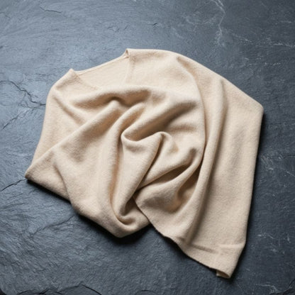 The V-Neck Poncho | 100% Pure Himalayan Cashmere