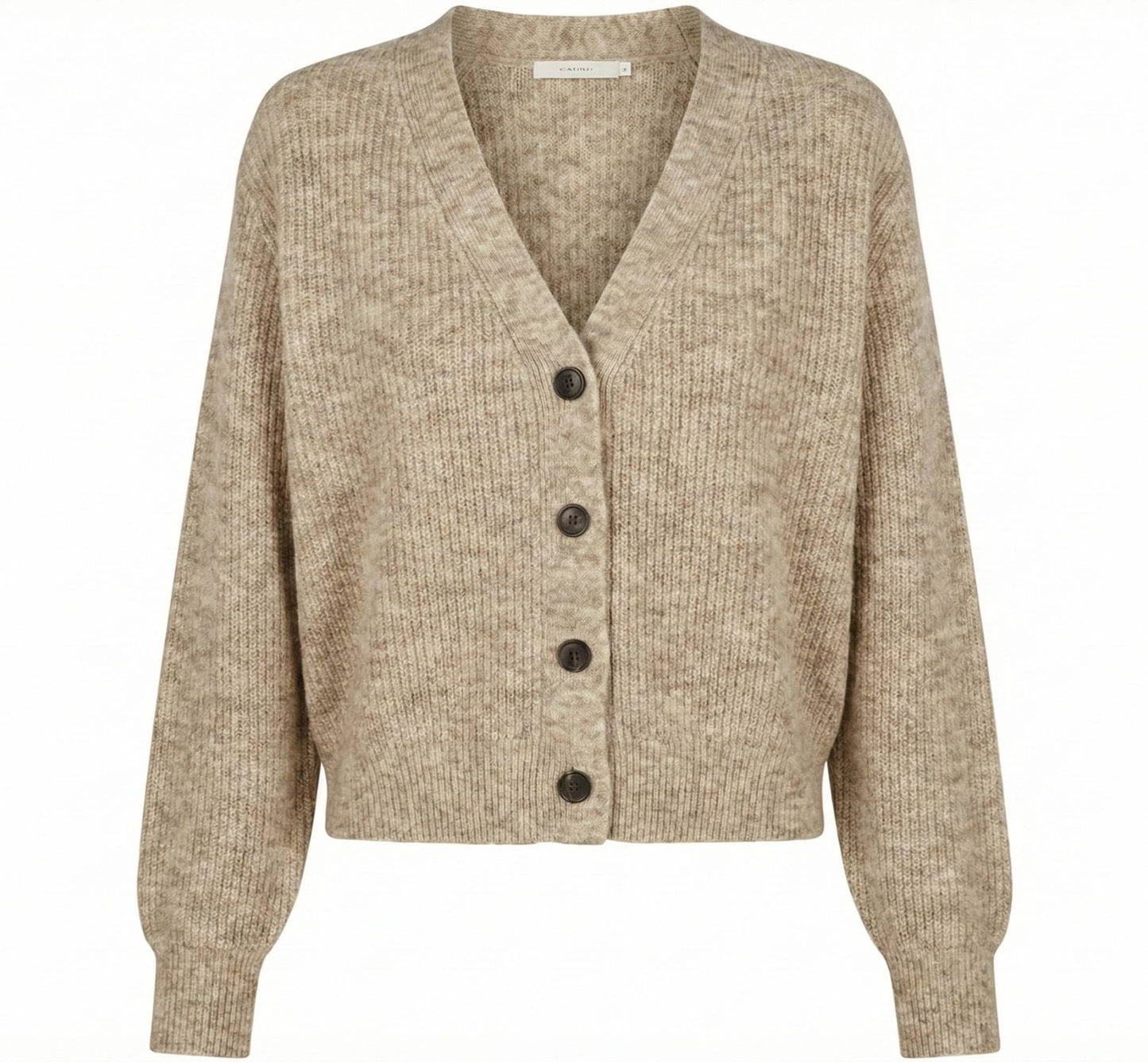 The Lhotse V-Neck Cardigan Undyed Himalayan Cashmere For Women