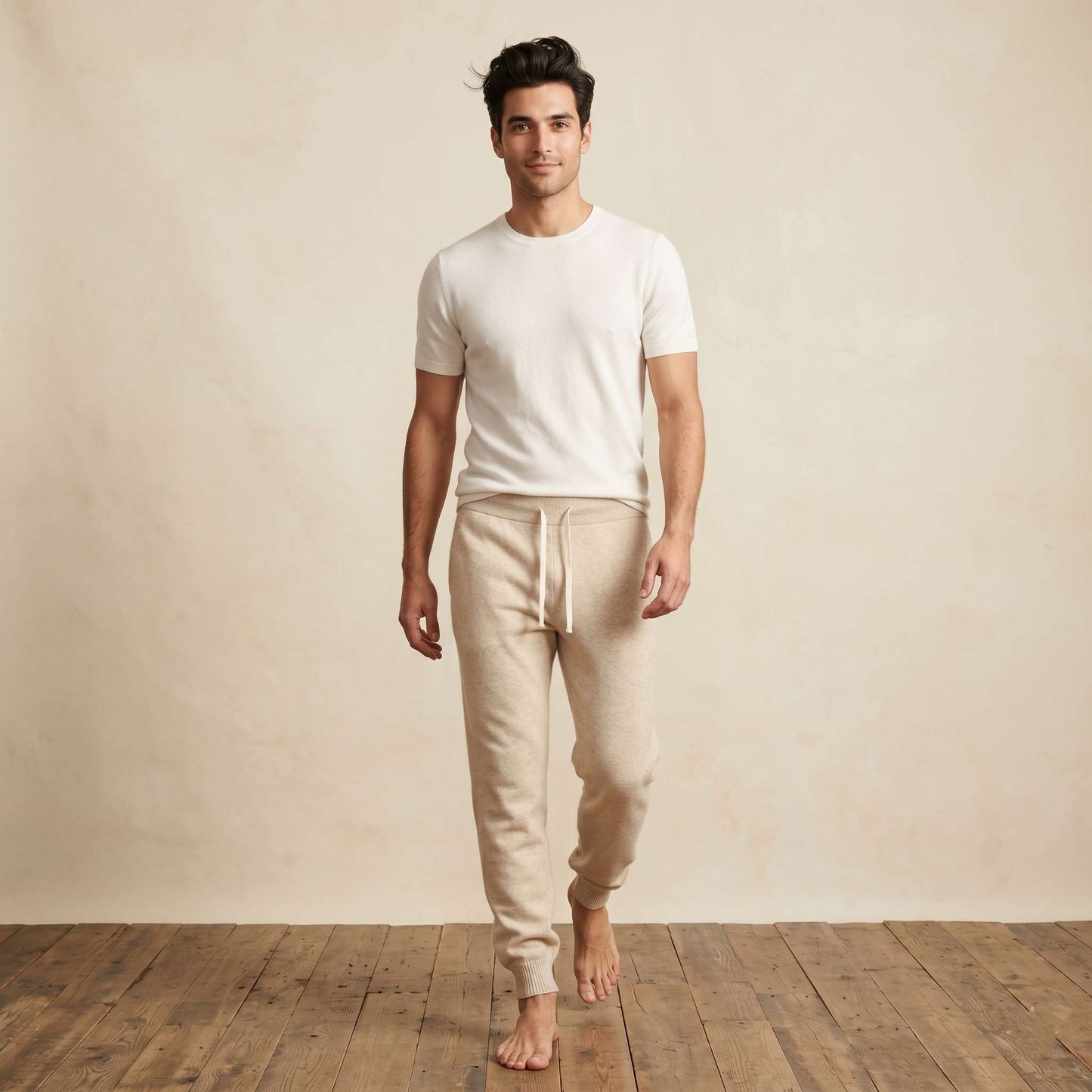 The Zenith Pure Himalayan Cashmere Jogger For Men — Himalayan cashmere, view 50
