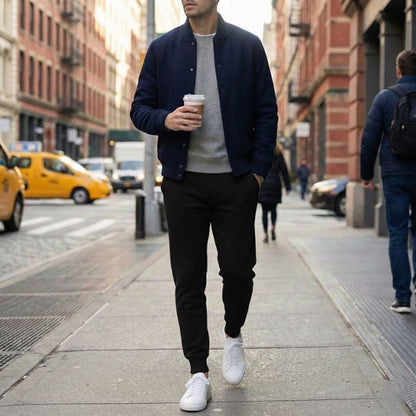 Black 100% Pure Himalayan Cashmere Zenith Jogger