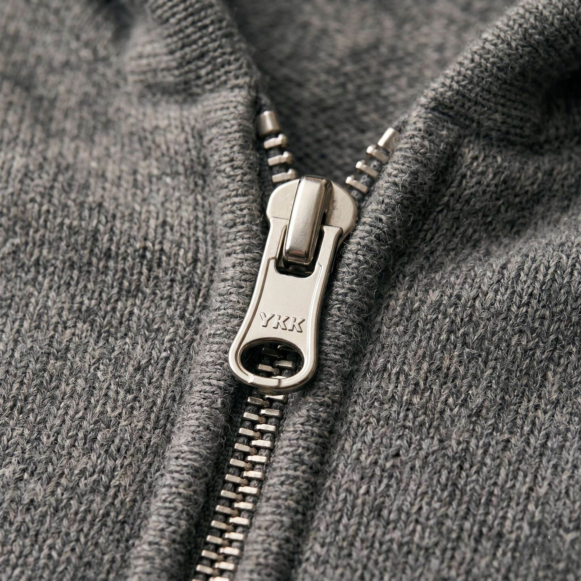 Original Kora Zip Undyed Himalayan Cashmere Hoodie For Men — Himalayan cashmere, view 29