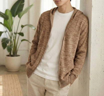 Toast Melange Kora Zip Hoodie