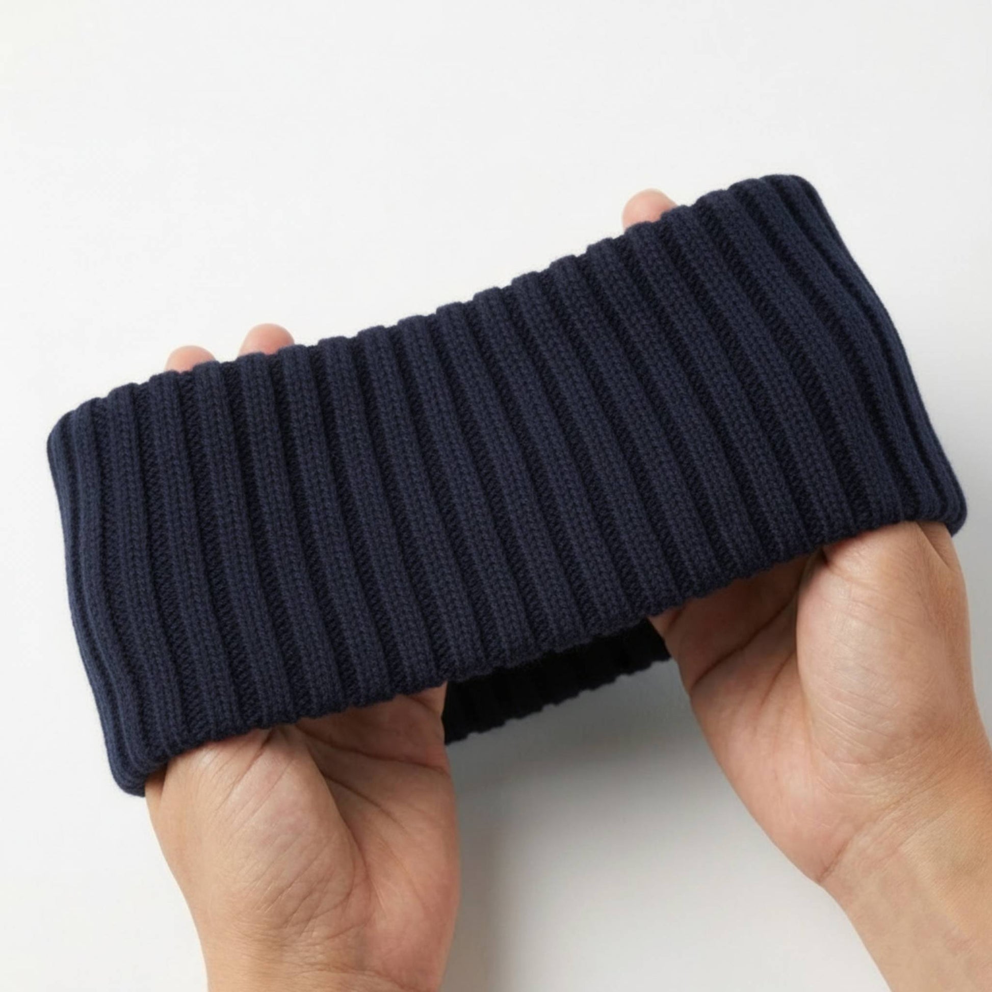 Aura Headband | 100% Pure Himalayan Cashmere Ear Warmer | 2-Ply 16 Micron Hand-Knit Wrap