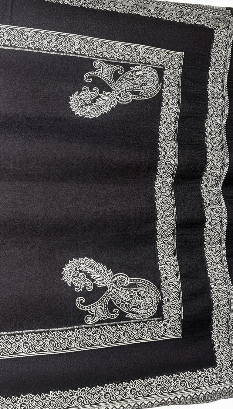 100% Pure Himalayan Cashmere Pashmina Shawl - Signature Neutral & Pattern Collection