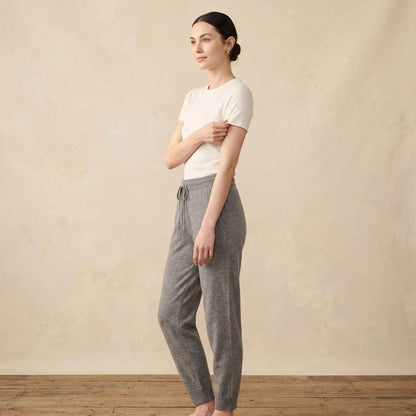 The Zenith Natural Jogger Undyed Himalayan Cashmere For Women