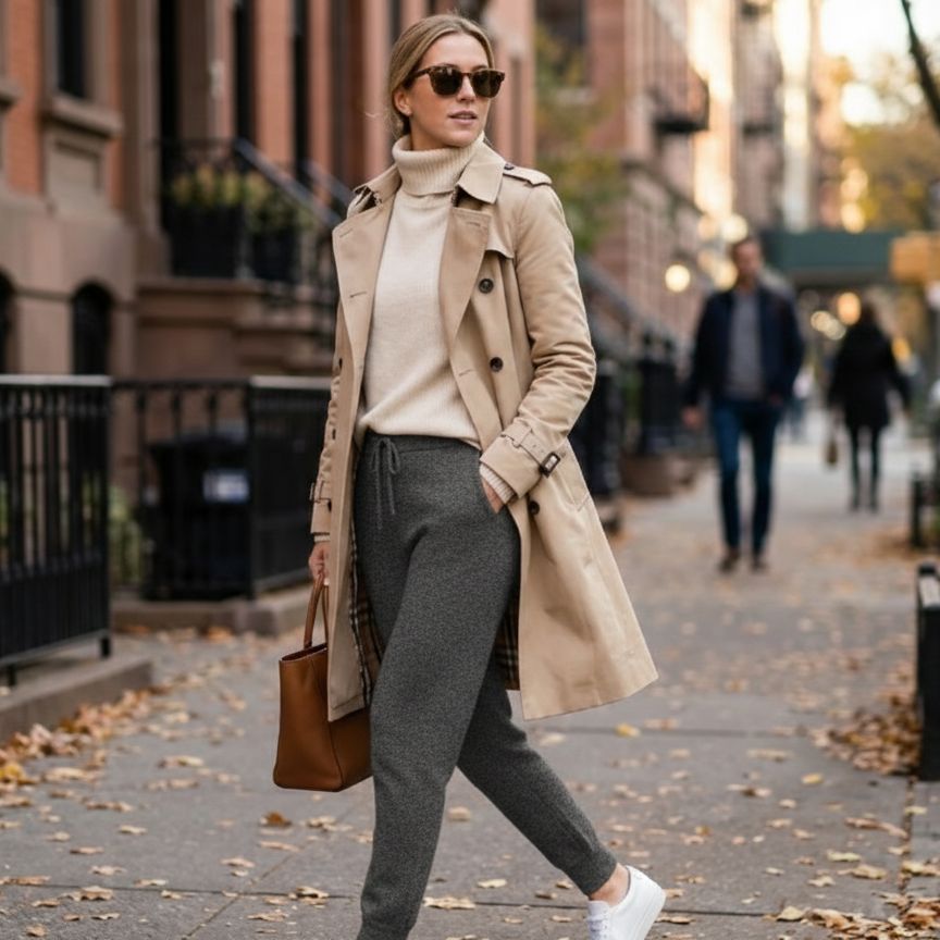 The Zenith Natural Jogger | 100% Undyed Pure Himalayan Cashmere