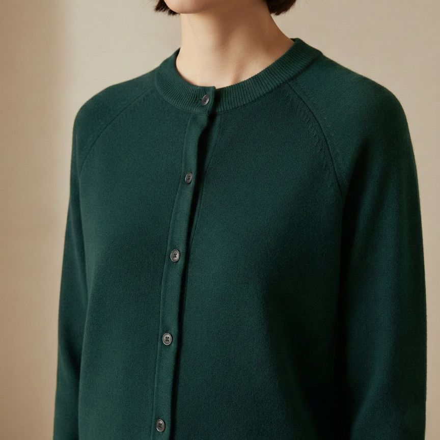 Pure Himalayan Cashmere Pokhara Cardigan For Women
