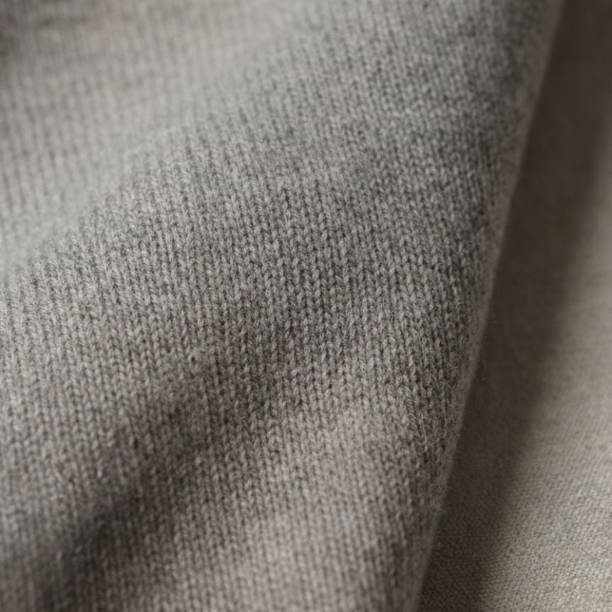 Light Grey Melange Pure Himalayan Cashmere Zenith Natural Jogger