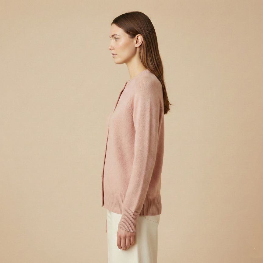 Pure Himalayan Cashmere Pokhara Cardigan For Women