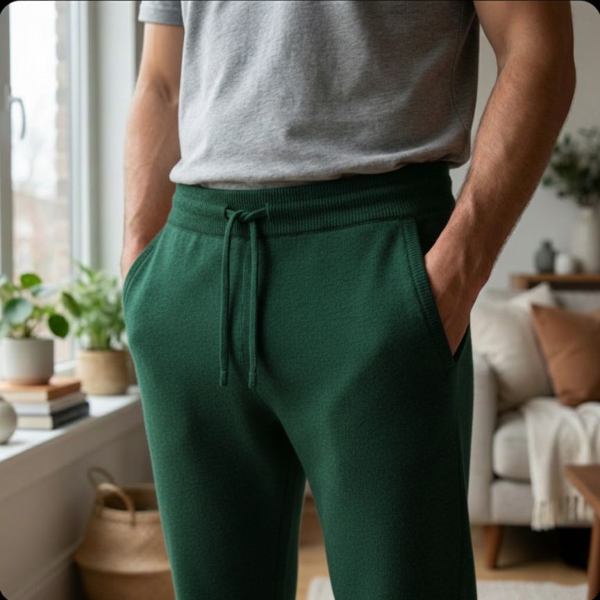 Exclusive Pine Pure Himalayan Cashmere Zenith Jogger
