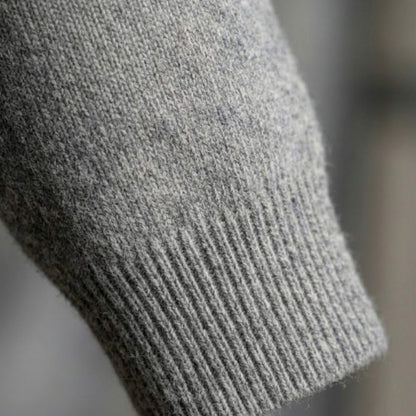 Pure Cashmere Polo Sweater | Men's Johnny Collar | 250g Himalayan Cashmere | Handcrafted in Nepal | Lumusae