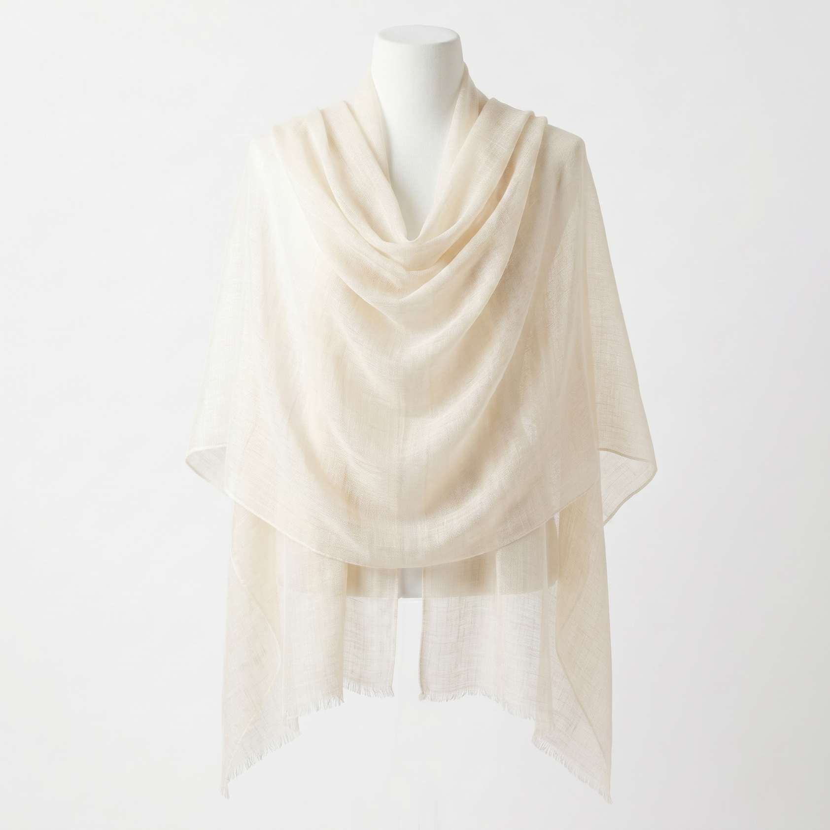 Buy Mustang Everest White 100% Pure Cashmere Pashmina Shawl – Lumusae