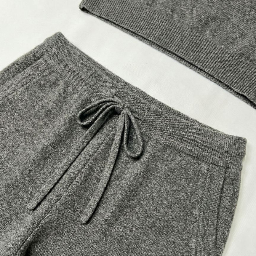 Exclusive Heather Gray Himalayan Cashmere Zenith Jogger