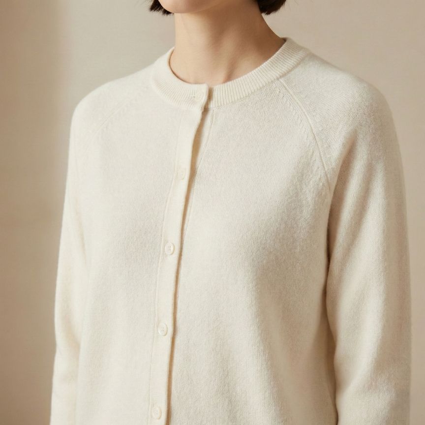 Pure Himalayan Cashmere Pokhara Cardigan For Women