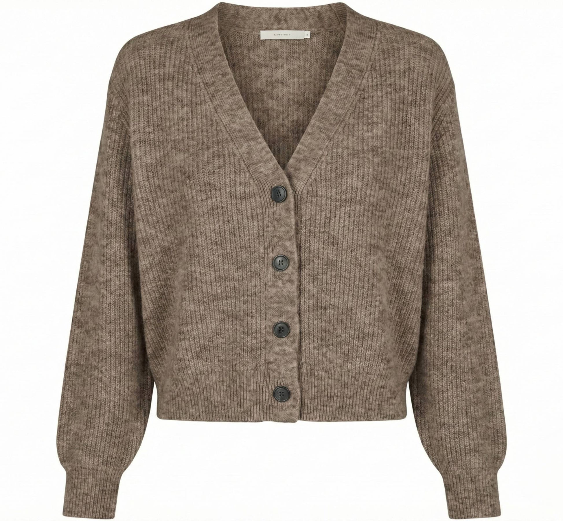 The Lhotse V-Neck Cardigan Undyed Himalayan Cashmere For Women
