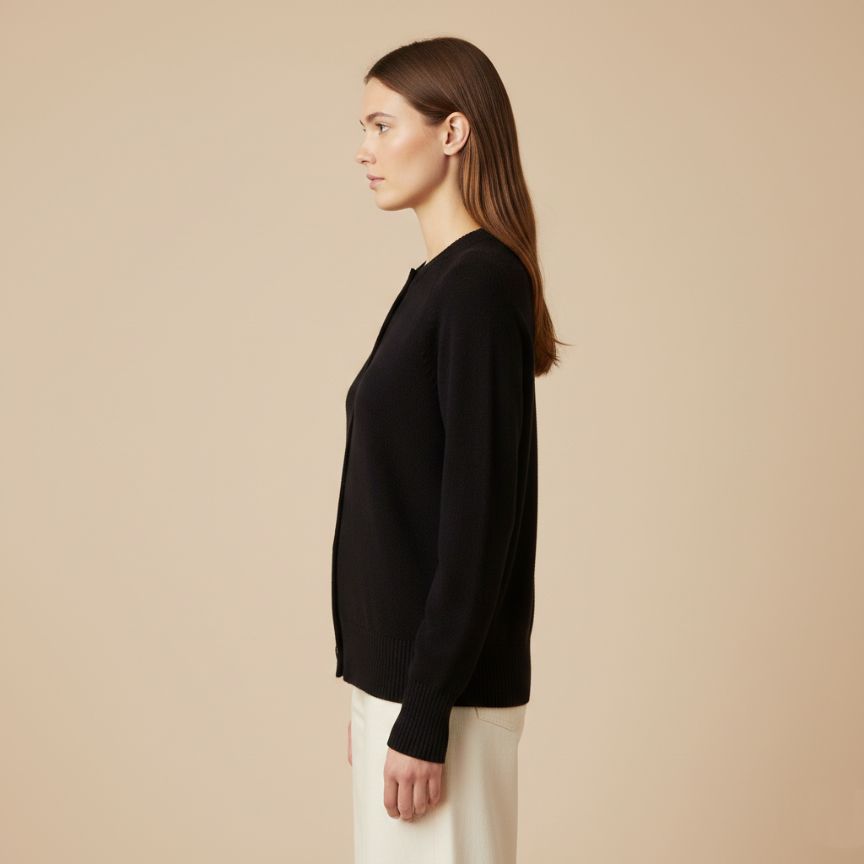 Pure Himalayan Cashmere Pokhara Cardigan For Women