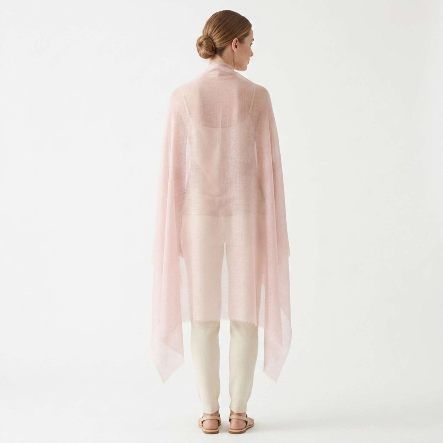 Pink and Rose Heritage Cashmere Pashmina Shawl