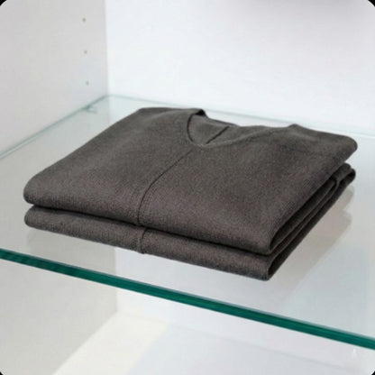 The V-Neck Poncho | 100% Pure Himalayan Cashmere