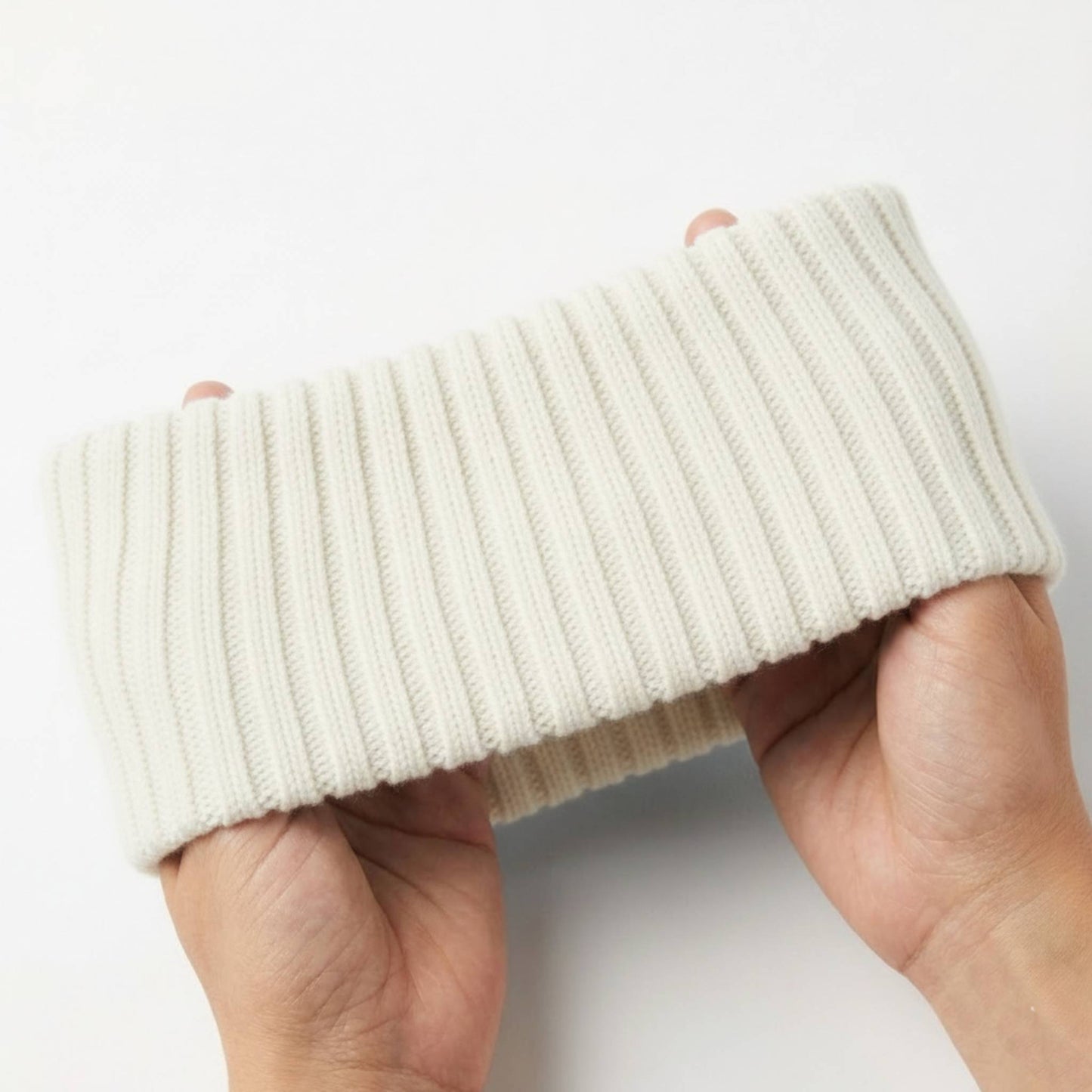 Aura Headband | 100% Pure Himalayan Cashmere Ear Warmer | 2-Ply 16 Micron Hand-Knit Wrap