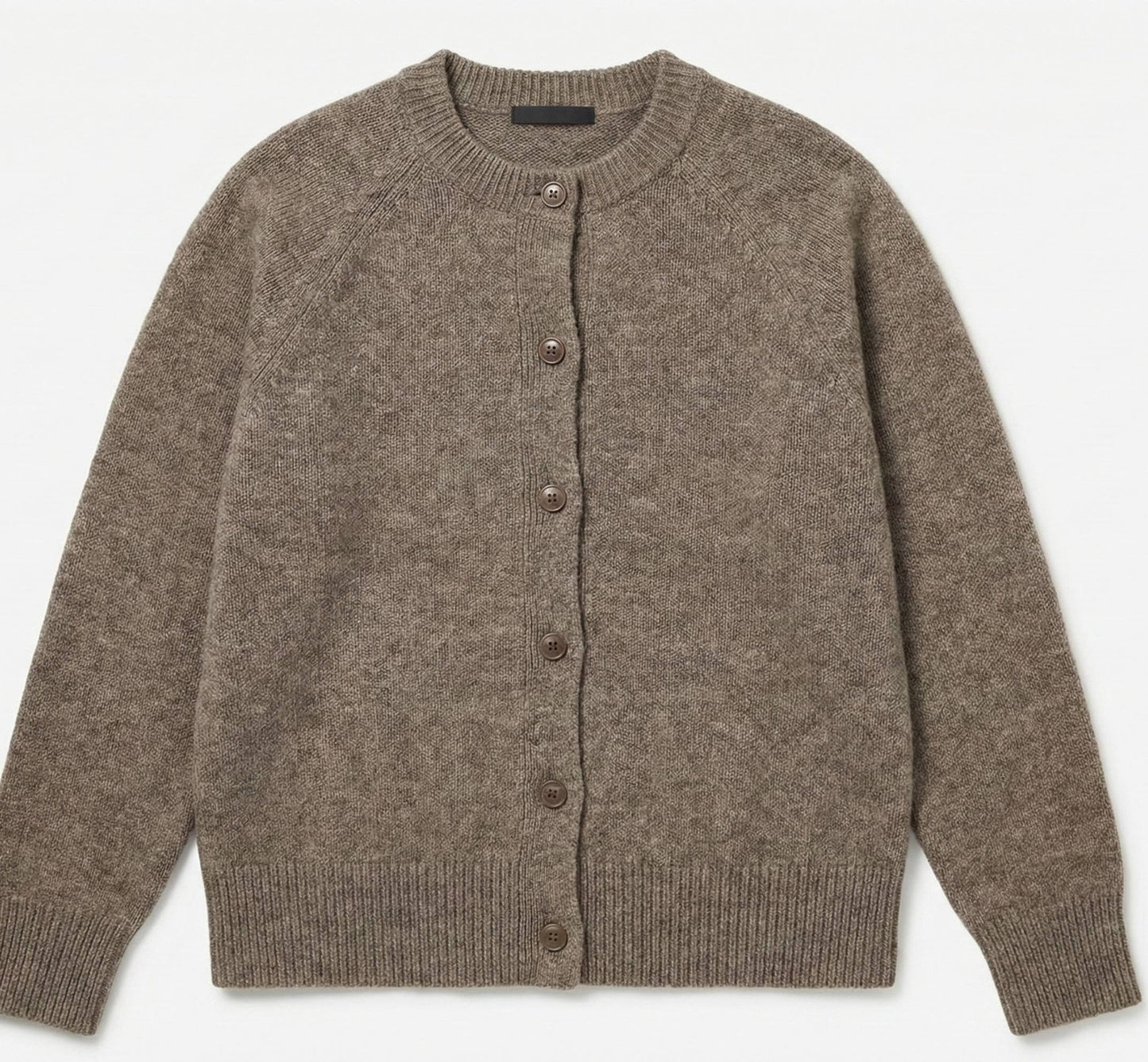 Undyed Himalayan Cashmere Pokhara Cardigan For Women