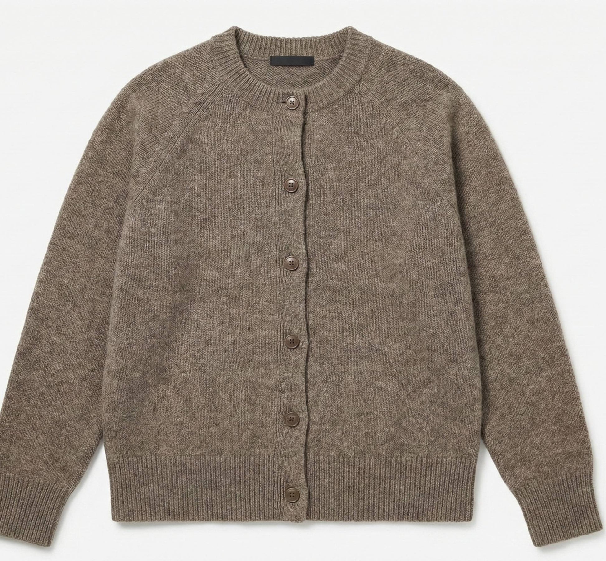 Undyed Himalayan Cashmere Pokhara Cardigan For Women