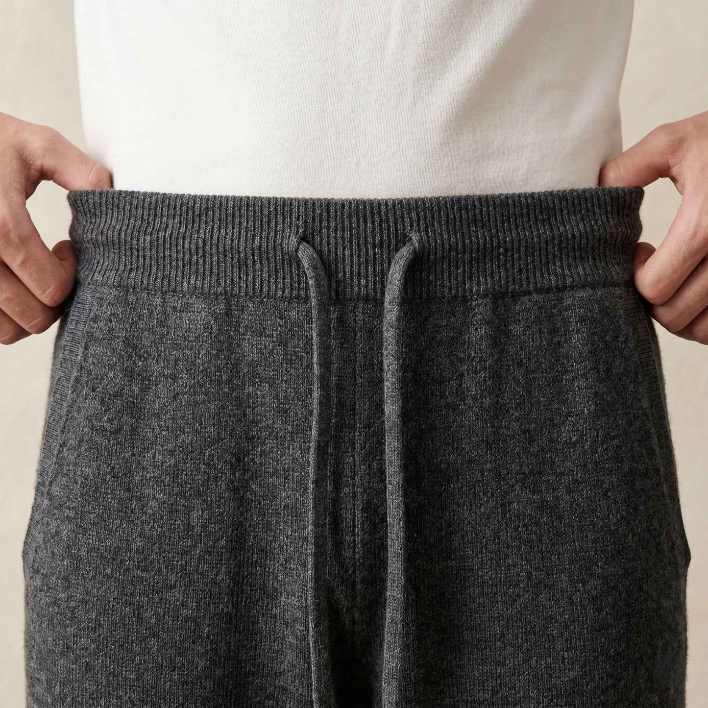 The Zenith Natural Jogger Undyed Himalayan Cashmere For Women