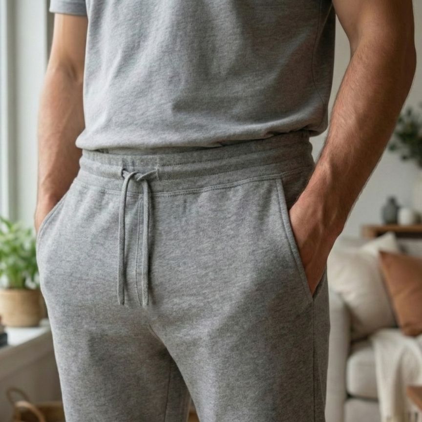 Authentic Heather Gray Himalayan Cashmere Zenith Jogger