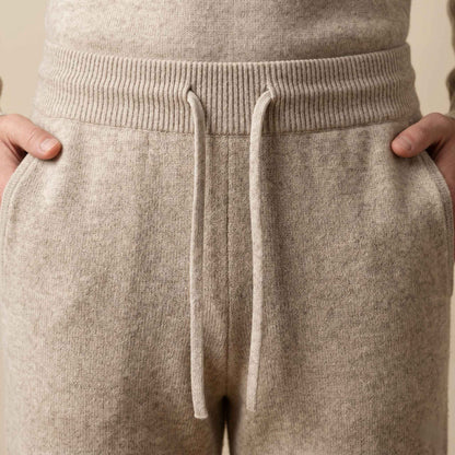 The Zenith Natural Jogger Undyed Himalayan Cashmere For Women