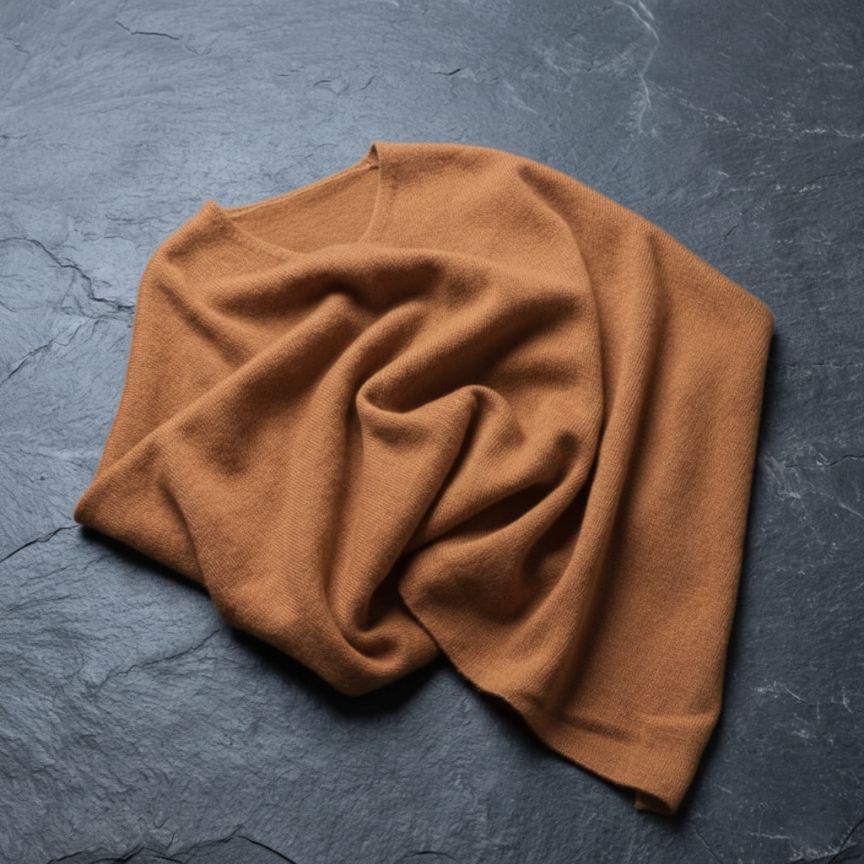 The V-Neck Poncho | 100% Pure Himalayan Cashmere