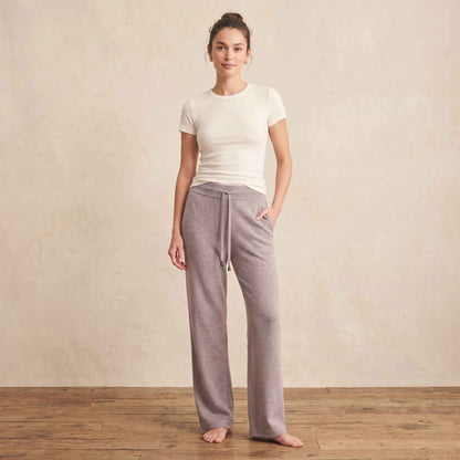 The Zenith Pure Himalayan Cashmere Sweatpant For Women - Lilac