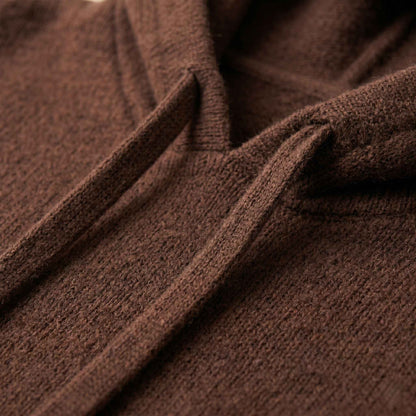 100% Cashmere Women's Pullover Hoodie — 2-Ply 16-Micron Himalayan Cashmere