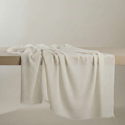 Mustang Everest White Cashmere Pashmina Shawl