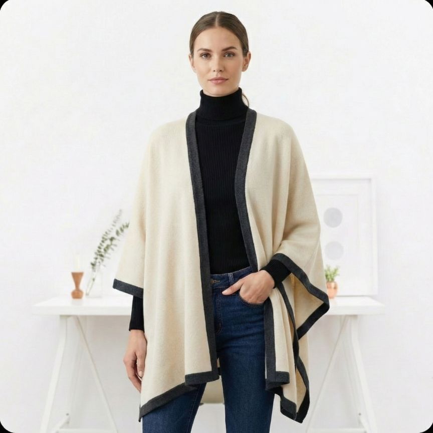 The Artisan Cape | 100% Pure Himalayan Cashmere