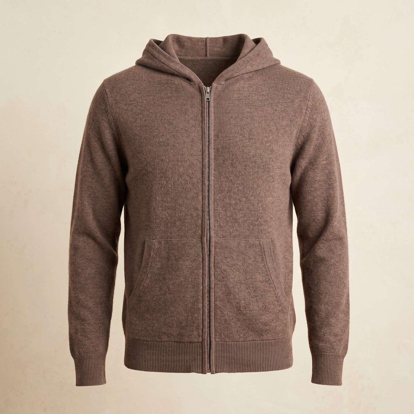 Original Kora Zip Himalayan Cashmere Hoodie For Men — Himalayan cashmere, view 44
