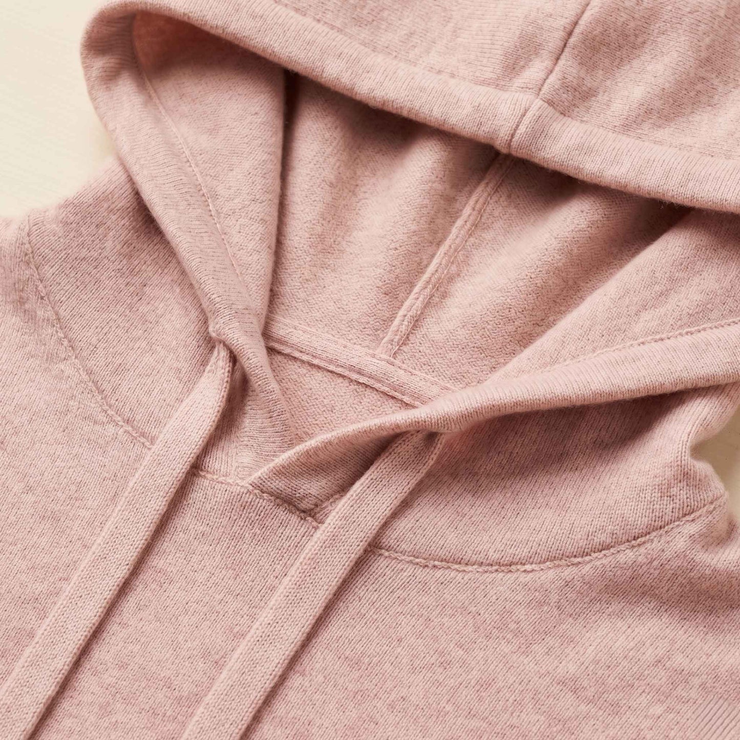 100% Cashmere Women's Pullover Hoodie — 2-Ply 16-Micron Himalayan Cashmere