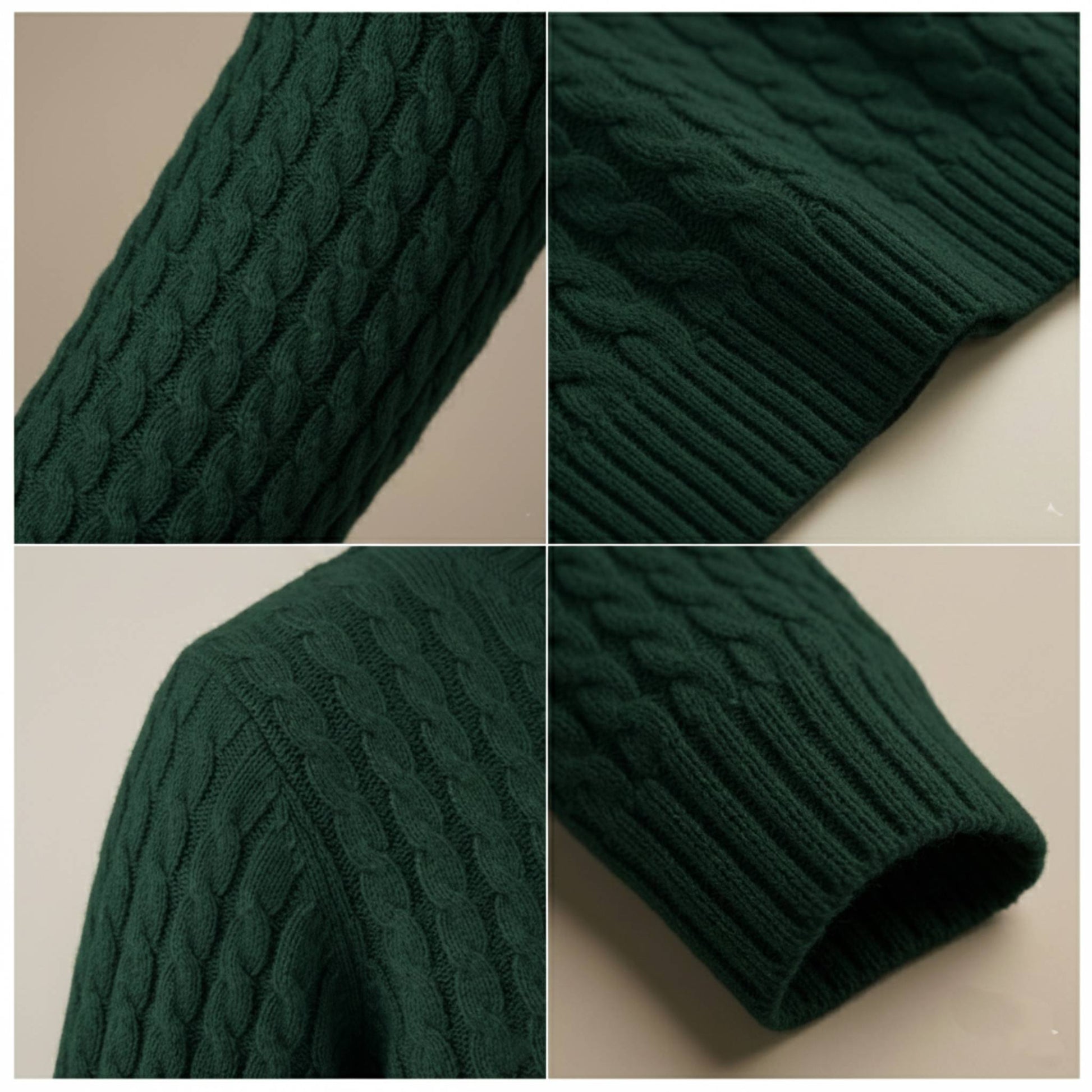 Grace Cable-Knit Cashmere Crewneck | 100% Pure Himalayan Women's Sweater