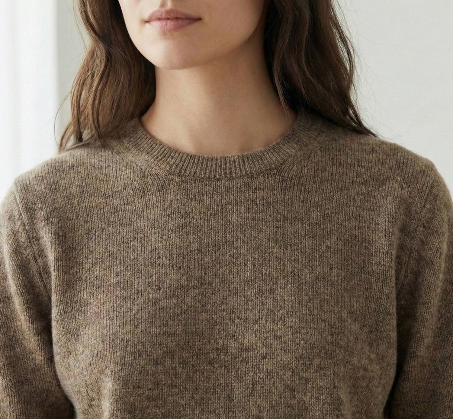 The Original Crewneck | 100% Undyed Cashmere (200g)