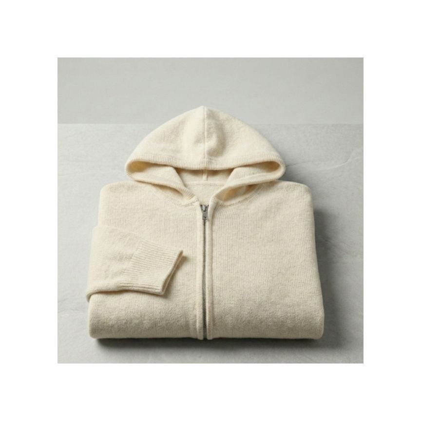 Exclusive Off-White Original Cashmere Zip Hoodie