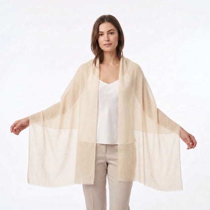 Pink and Rose Heritage Cashmere Pashmina Shawl