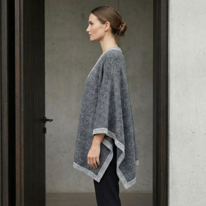 The Artisan Cape | 100% Undyed Pure Himalayan Cashmere