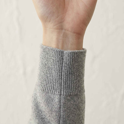100% Undyed Cashmere Women's Hoodie — Chemical-Free Natural Chyangra Cashmere