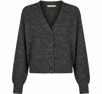 The Lhotse V-Neck Cardigan Undyed Himalayan Cashmere For Women