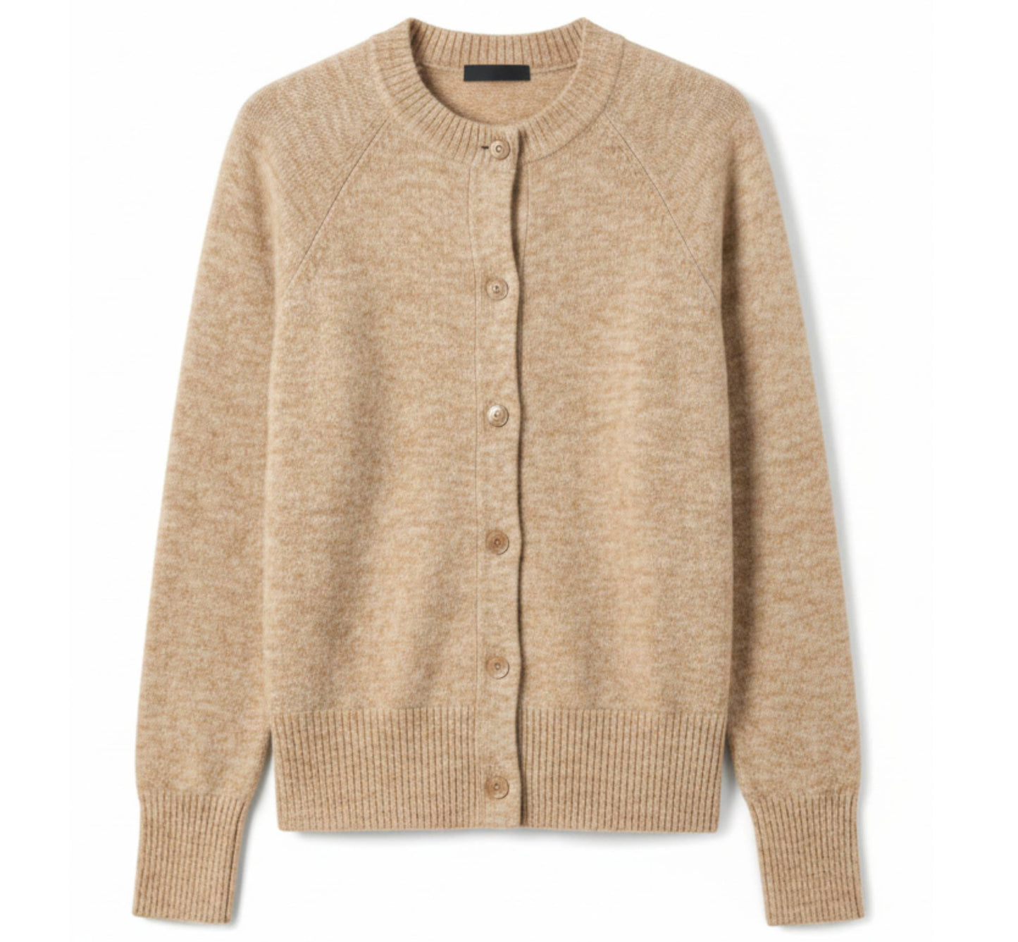 Undyed Himalayan Cashmere Pokhara Cardigan For Women